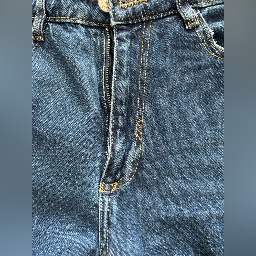 ZARA Woman High-Rise Classic Blue Denim Jeans Size 6 (28) - Picture 7 of 15